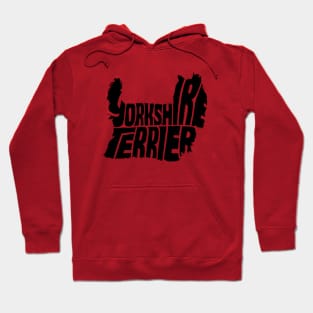 Yorkshire terrier black Hoodie